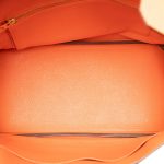 Hermès Birkin 30 Clemence Orange GHW
