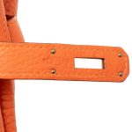 Hermès Birkin 30 Clemence Orange GHW