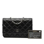 Chanel WOC Classic agnello