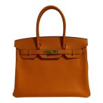 Hermès Birkin 30 Epsom Ghw Orange