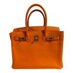 Hermès Birkin 30 Epsom Ghw Orange
