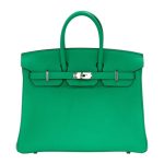 Hermès Birkin 25 Togo Vert Comics Phw
