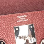 Hermès Kelly 28 Togo Rouge H PHW