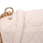 Chanel Pearl CC accordion Flap