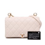 Chanel Pearl CC accordion Flap