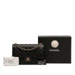 Chanel 11.12 Jumbo Nero Agnello