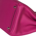 Hermès Birkin 30 Togo Rose Pourpre Phw piedini