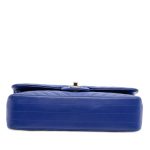 Chanel Classic 11.12 Chevron Blu