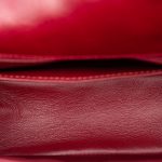 Chanel Mini Square Patent Bordeaux - Mini Flap Bag in Vernice Bordeaux Matelassé