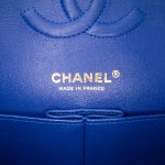 Chanel Classic 11.12 Chevron Blu