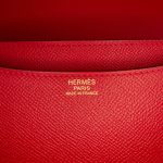 Hermès Constance 24 Epsom Rouge Casaque GHW