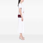 Chanel Mini Square Patent Bordeaux - Mini Flap Bag in Vernice Bordeaux Matelassé