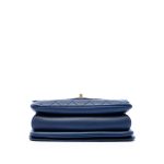 Chanel CC Quilted Metal Top Handle Envelope Flap