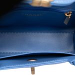 Chanel Kelly Nano Blue