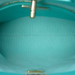 Chanel 31 Mini Shopping Bag Shiny Tiffany Blue